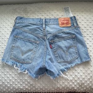 501 Medium Wash Jean Shorts